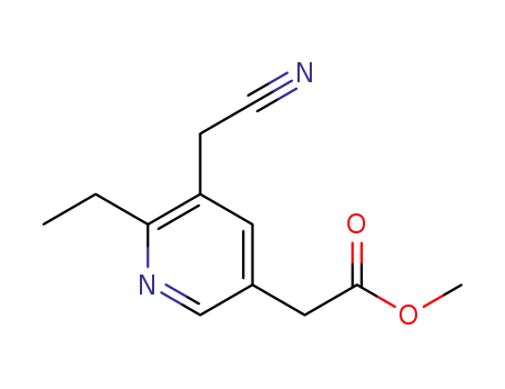 3-피리딘아세트산,5-(시아노메틸)-6-에틸-,메틸에스테르(9CI)