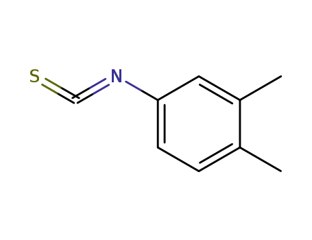 Molecular Structure of 19241-17-9 (3,4-DIMETHYLPHENYL ISOTHIOCYANATE)