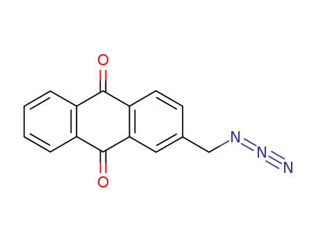 Molecular Structure of 94009-83-3 (9,10-Anthracenedione, 2-(azidomethyl)-)
