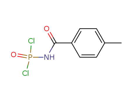 Molecular Structure of 54061-18-6 (Phosphoramidic dichloride, (4-methylbenzoyl)-)