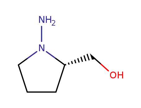 Molecular Structure of 127221-89-0 ((2S)-1-aMino-2-PyrrolidineMethanol)
