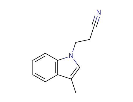 3-methyl-1H-Indole-1-propanenitrile