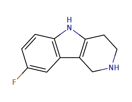 8-Fluoro-2,3,4,5-tetrahydro-1H-pyrido[4,3-b]indole 39876-39-6