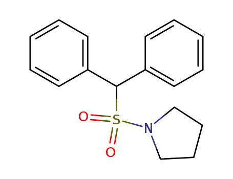Pyrrolidine, 1-[(diphenylmethyl)sulfonyl]-