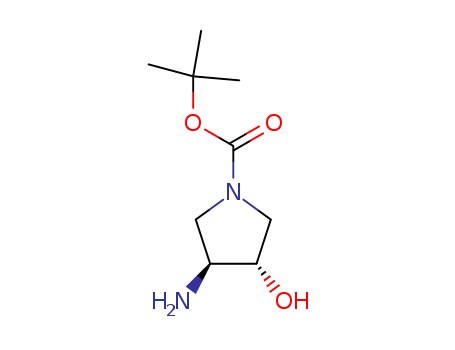 tert-butyl (3S,4S)-3-amino-4-hydroxypyrrolidine-1-carboxylate