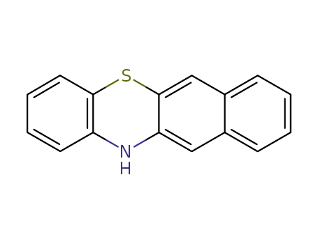 Molecular Structure of 258-08-2 (12H-Benzo[b]phenothiazine)