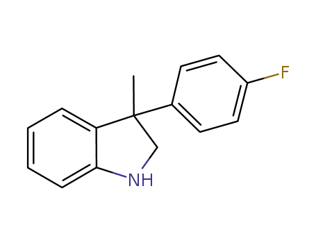 3-(4-fluorophenyl)-3-methylindoline