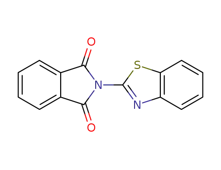 Molecular Structure of 60945-03-1 (N-(2-Benzothiazolyl)phthalimide)