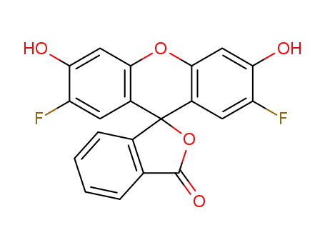Molecular Structure of 195136-58-4 (2',7'-DIFLUOROFLUORESCEIN)