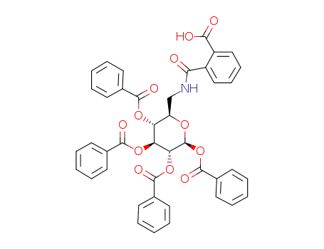 6-phthalimido-1,2,3,4-tetra-O-benzoyl-6-deoxy-β-D-glucopyranose