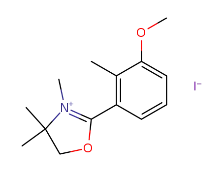 2-(3'-methoxy-o-tolyl)-4,4-dimethyl-N-methyl-2-oxazolinium iodide