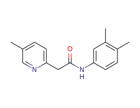 N-(3,4-dimethyl-phenyl)-2-(5-methyl-pyridin-2-yl)-acetamide