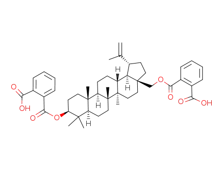 Molecular Structure of 2519-35-9 (betulin 3,28-bishemiphthalate)
