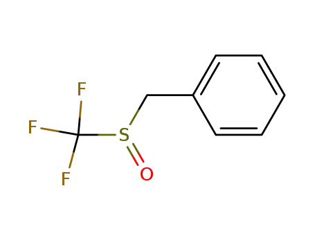 Molecular Structure of 4854-99-3 (Benzene, [[(trifluoromethyl)sulfinyl]methyl]-)