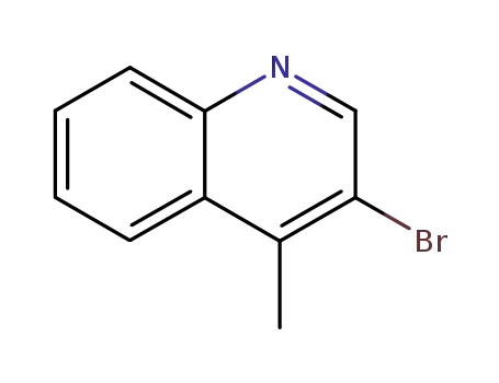 Molecular Structure of 59280-69-2 (3-BROMO-4-METHYLQUINOLINE)