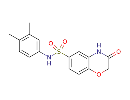 N-(3,4-dimethylphenyl)-3-oxo-3,4-dihydro-2H-benzo[b][1,4]oxazine-6-sulfonamide