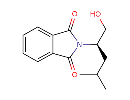 1H-Isoindole-1,3(2H)-dione, 2-[(1R)-1-(hydroxymethyl)-3-methylbutyl]-