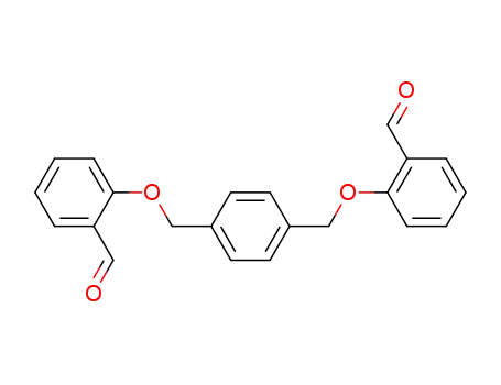 Molecular Structure of 53390-00-4 (1,4-Phenylenbis(methylenoxy-2-benzaldehyde))