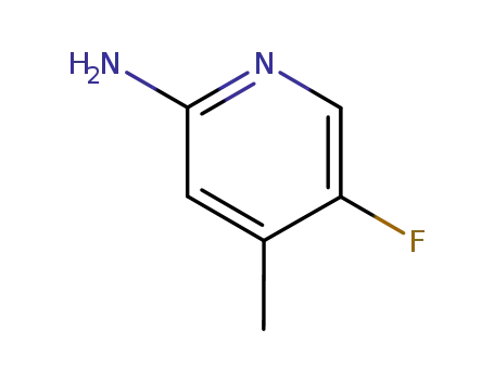Molecular Structure of 301222-66-2 (2-AMINO-5-FLUORO-4-PICOLINE)