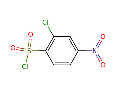 Molecular Structure of 20201-03-0 (2-CHLORO-4-NITRO-BENZENESULFONYL CHLORIDE)