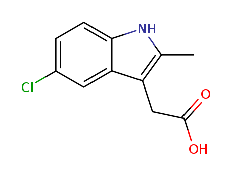 (5-Chloro-2-methyl-1H-indol-3-yl)-acetic acid cas no. 19017-52-8 98%