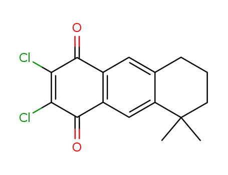 1,4-Anthracenedione, 2,3-dichloro-5,6,7,8-tetrahydro-5,5-dimethyl-