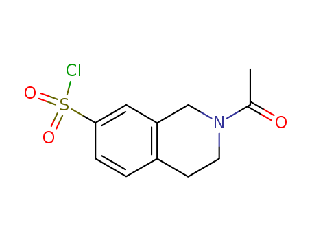 2-acetyl-1,2,3,4-tetrahydroisoquinoline-7-sulfonyl chloride