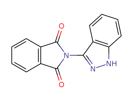 Molecular Structure of 82575-23-3 (2-(1H-Indazol-3-yl)-1H-isoindole-1,3(2H)-dione)