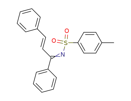 Benzenesulfonamide, N-(1,3-diphenyl-2-propenylidene)-4-methyl-,
(Z,E)-