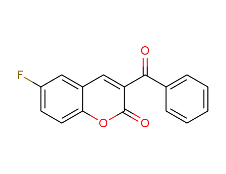 6-fluoro-3-(phenylcarbonyl)-2H-chromen-2-one