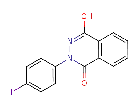 Molecular Structure of 381675-07-6 (1,4-Phthalazinedione, 2,3-dihydro-2-(4-iodophenyl)-)