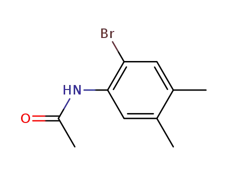 Molecular Structure of 22364-28-9 (2Bromo-45dimethylacetanilide)