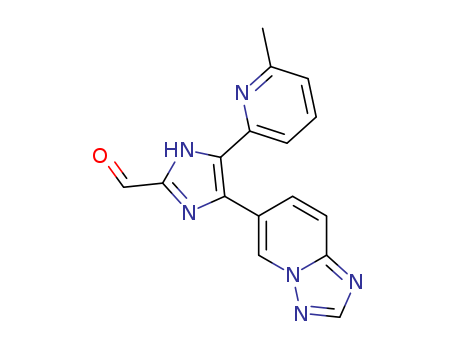 4-([1,2,4]Triazolo[1,5-a]pyridin-6-yl)-5-(6-methyl-pyridin-2-yl)-1H-imidazole-2-carbaldehyde