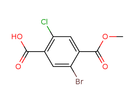 Benzoic acid, 5-broMo-2-chloro-4-(Methoxycarbonyl)-