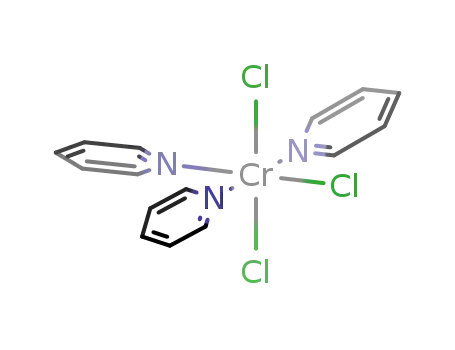 Molecular Structure of 14284-76-5 (Chromium,trichlorotris(pyridine)-)