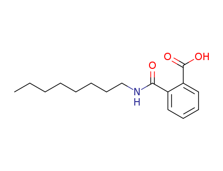 2-(octylcarbamoyl)benzoic acid cas  6292-95-1