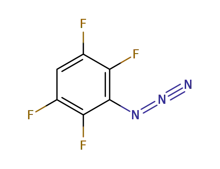 Molecular Structure of 1003295-27-9 (3-azido-1,2,4,5-tetrafluorobenzene)