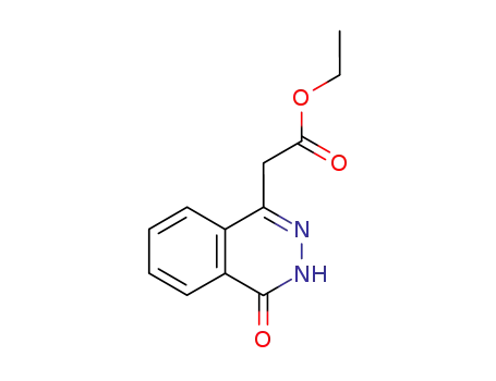 Molecular Structure of 25947-13-1 ((4-OXO-3,4-DIHYDRO-PHTHALAZIN-1-YL)-ACETIC ACID ETHYL ESTER)