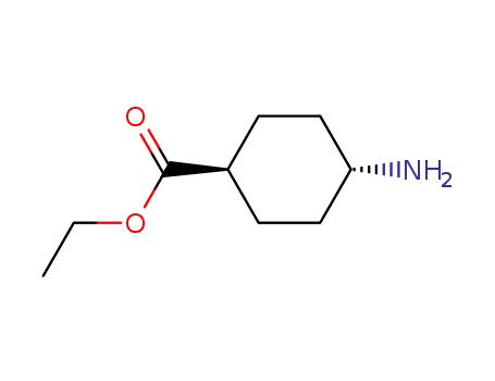 Molecular Structure of 1678-68-8 (TRANS-4-AMINOCYCLOHEXANE CARBOXYLIC ACID ETHYL ESTER)