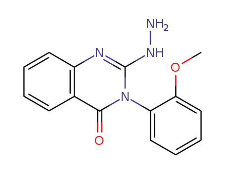 2-hydrazino-3-(2-methoxyphenyl)quinazolin-4(3H)-one