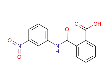 Molecular Structure of 19336-84-6 (N-(3-Nitro-phenyl)-phthalaMic acid)