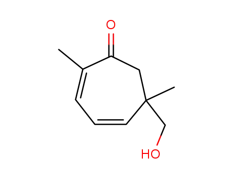 2,6-dimethyl-6-hydroxymethylcyclohepta-2,4-dien-1-one