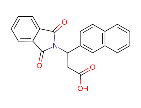 3-(1,3-dioxoisoindolin-2-yl)-3-(naphthalen-2-yl)propanoic acid