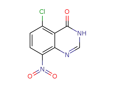 Molecular Structure of 400784-50-1 (5-CHLORO-8-NITROQUINAZOLIN-4-OL)