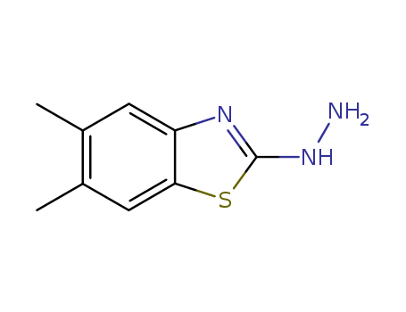 2(3H)-Benzothiazolone,5,6-dimethyl-,hydrazone(9CI)