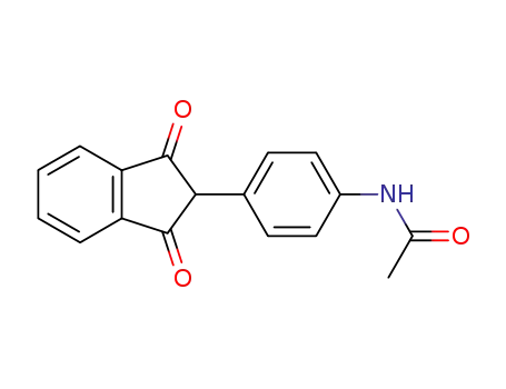 N-[4-(1,3-Dioxo-indan-2-yl)-phenyl]-acetamide