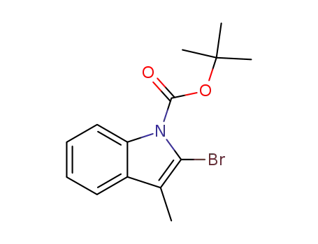 2-브로모-3-메틸-인돌-1-카르복실산 tert-부틸 에스테르