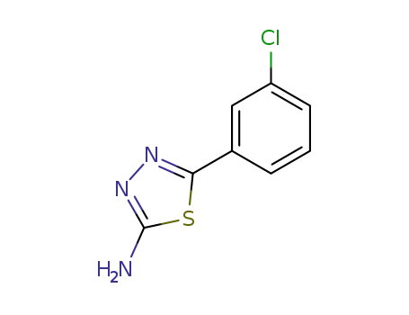 5-(3-클로로-페닐)-[1,3,4]티아디아졸-2-일라민