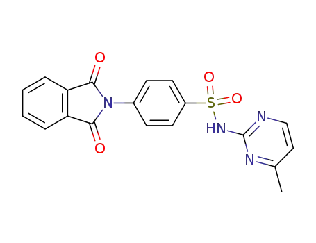 4-(1,3-dioxo-1,3-dihydro-2H-isoindol-2-yl)-N-(4-methylpyrimidin-2-yl)benzenesulfonamide