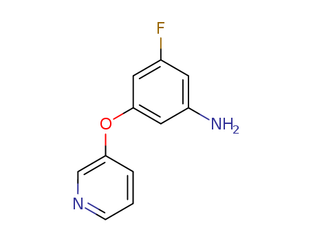 3-Fluoro-5-(pyridin-3-yloxy)aniline